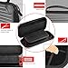 Lammcou Carrying Case for Nintendo Switch Deluxe Travel Case with 10 Game Cartridge Slot, Anti-fall Hard Shell Protective Case for Storage Nintendo Console & Accessories – Graythumb 4