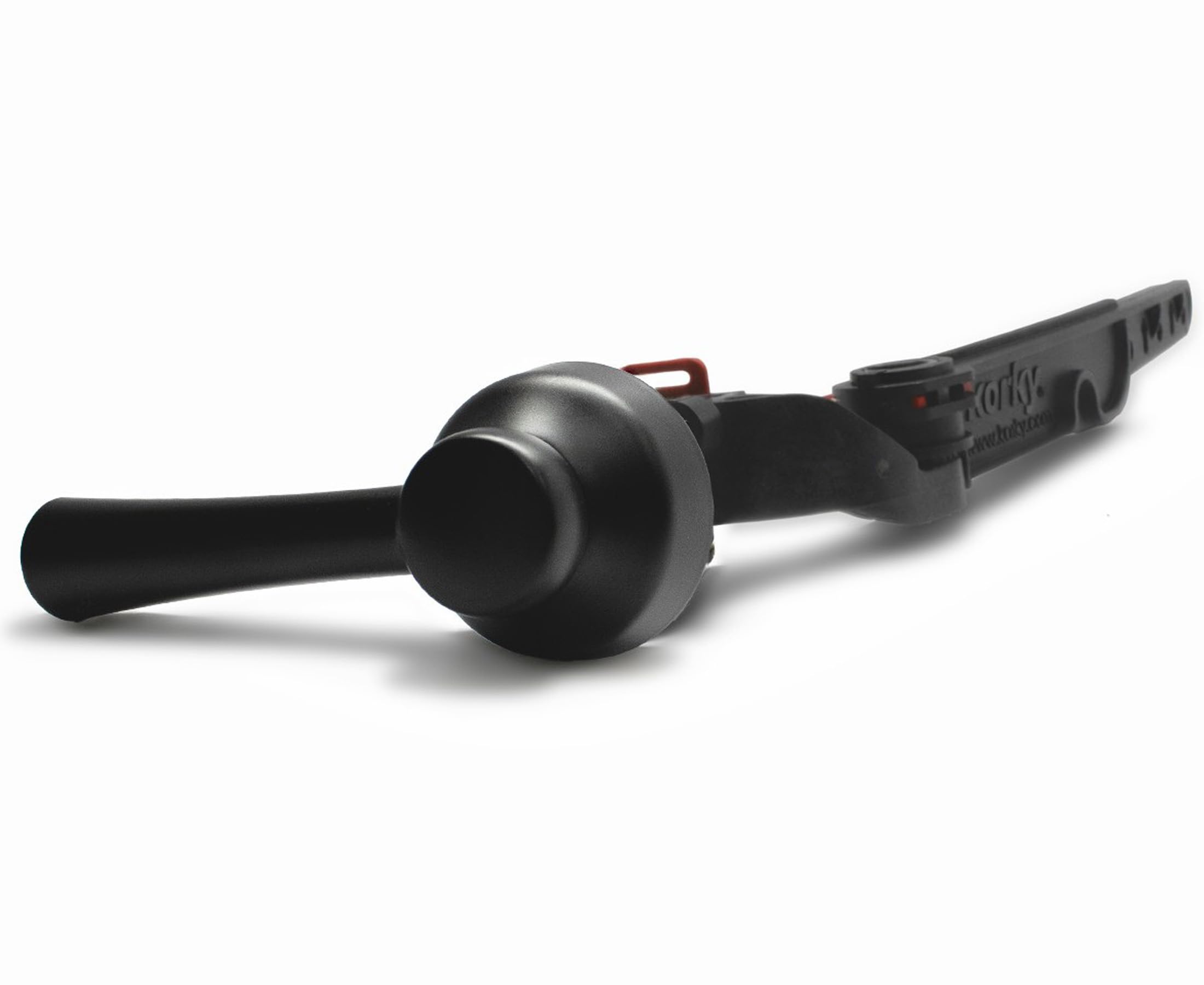 Korky 6034BP Strongarm Tank Lever Universal to Fit Front Angled Side Left and Right Mount Toilets, Matte Black, Simple Style