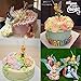 WAREHOUSEDEALS Tinkerbell Fairy Princess PVC Figures Birthday 6pcs Cake Topper Figurine Miniature Garden Decor Toys