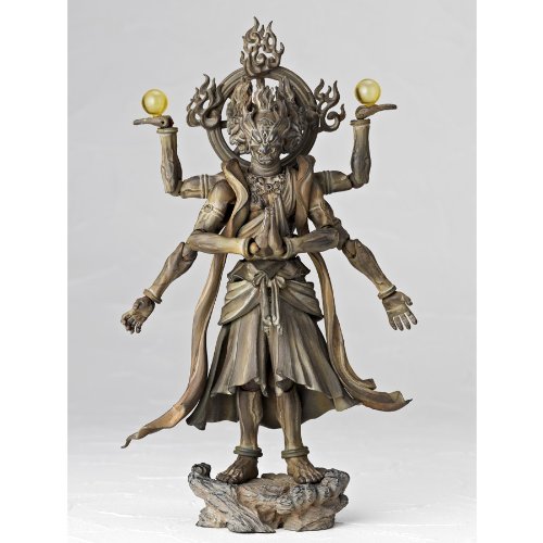 Kaiyodo Takeya Revoltech Action Figure: #003 Ashura Wooden Version