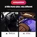 Car LED Strip Light,Hidoer New Generation Interior 4 Pcs 7 Colors RGB LED Lighting Kit Under Dash USB Atmosphere Starry Star Multicolor Neon Lamps Strip for Decoration with Wireless Remote Controlthumb 1