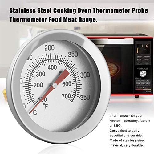 Liobaba Stainless Steel Cooking Oven Thermometer Probe Thermometer Food Meat Gauge - Thumbnail 4