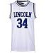 JOLISPORT Jesus Shuttlesworth #34 Lincoln Big State High School Men's Basketball Jersey Stitched