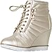 Bella Marie by Anna Shoes Women's Metro-13 Platform Wedge Fashion Sneaker