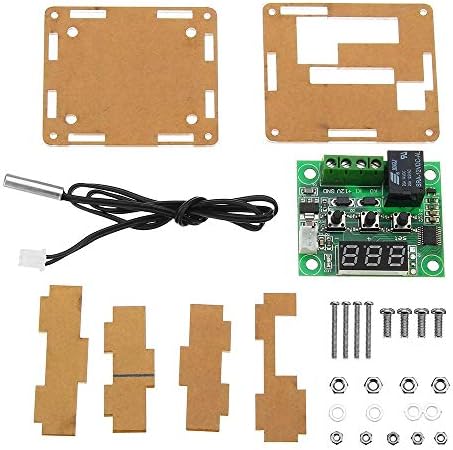 Measuring module， 10pcs Thermostat XH-W1209 DC 12V Temperature Control Switch Thermometer Controller With Digital LED Display With Case