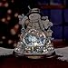 The Bradford Exchange Thomas Kinkade Spreading Holiday Cheer Lighted Rotating Musical Snowman Sculpture