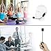 Professional Wireless Microphone, UPGRADED Cordless Mic, Stable UHF Hands-free Wireless Headset Microphone Wall-through System for Recording, Digital SLR, Voice Amplifier, Smart TV and More (Style 1)