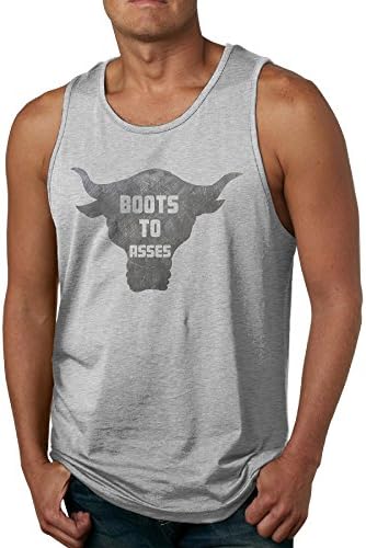 Gocio Men's Brahma Bull Tank Top Ash