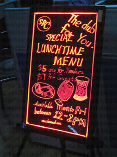 WER Flashing LED Writing Message Board 16" X 12" Illuminated Erasable Neon Menu Writing Board Flashing Neon Board Sign, for Shop and Message Reminding