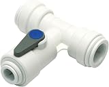 John Guest Acetal Angle Stop Valve 3/8" Push-fit 15mm BSP Thread ASV4 Water view 2