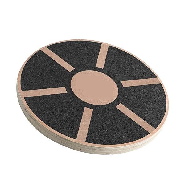 Exercise-Balance-Board-Wooden-Training-Stability-Disc-Wobble-Board-with-Anti-Slip-Surface-Balancing-Training-Equipment-Adjustable-Height-Wobble-Board-for-Adults-Teens-Fitness-Exercise Exercise Balance Board Wooden Training Stability Disc Wobble Board with Anti Slip Surface Balancing Training Equipment…