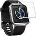 Fitbit Blaze Screen Protector, QIBOX Premium Tempered Glass Screen Protector for Fitbit Blaze Smart Fitness Watch, 9H Hardless Multi-layer Shatterproof and Anti-Bubble