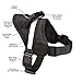 EXPAWLORER Big Dog Harness Soft Reflective No Pull Black Size M 20-26inch