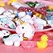 VAMEI 60 PCs Slime Charms with Mermaid Tail Unicorn Resin Flatback of Slime Beads for Ornament Scrapbooking DIY Crafts