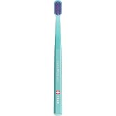 Curaprox CS 1560 Soft Toothbrush, Random Color, Single Pack, Swiss Made | Dentist Recommended, Sensitive for Teeth and Gums, Gentle Plaque Removal, Angled Brush Head, Swiss Oral Care