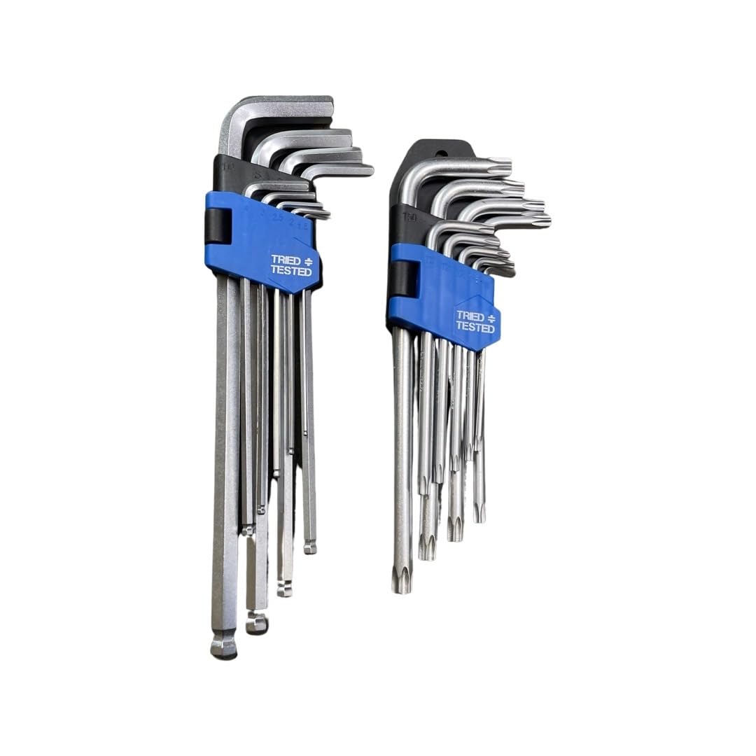 Tried + Tested Ball End Hex Key Set 18 Piece