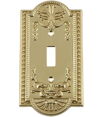 Nostalgic Warehouse 719938 Victorian Switch Plate with