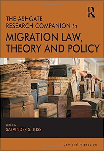 The Ashgate Research Companion To Migration Law Theory And - 