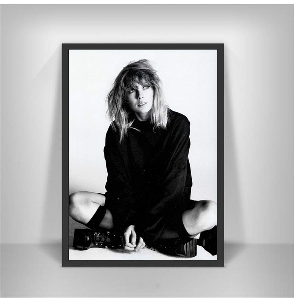 ZFLSGWZ Taylor Alison Swift Poster Sixth Album Reputation Living Room Beauty Room Store Hall Hanging