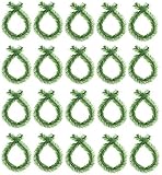 Haute Decor GarlandTies, 20 tie Pack,18 inches Long (Noble Pine), Secure Garland, Lights and More with Strong Greenery Garland Twist Ties
