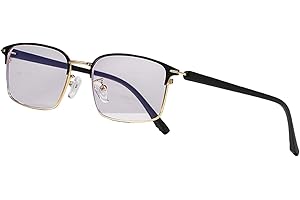Blue Light Blocking Glasses - Fashion Square Eyeglasses, Anti UV Ray Computer Gaming Glasses Blue Blockers For Women/Men