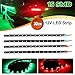 Partsam 2Red & 2 Green Bow LED 12