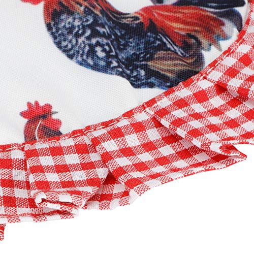 Yivibe Thermotuch Leicht anzuziehen Hen Schürze, Verschleißfester Hühnersattel, 2er Pack für Hühnergeflügel(Type C) – Bild 8