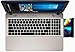 2018 Newest ASUS Vivobook 15.6 Inch Laptop Computer Intel Quad Core Pentium N4200 up to 2.5Ghz, 4GB RAM, 256GB SSD, Intel HD Graphics 500, DVD/CD+RW, USB Type-C, Webcam, Windows 10