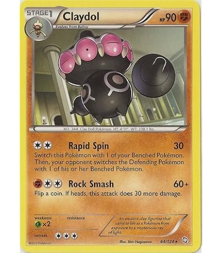 Amazon.com: Claydol 095/197 Holo - Obsidian Flames