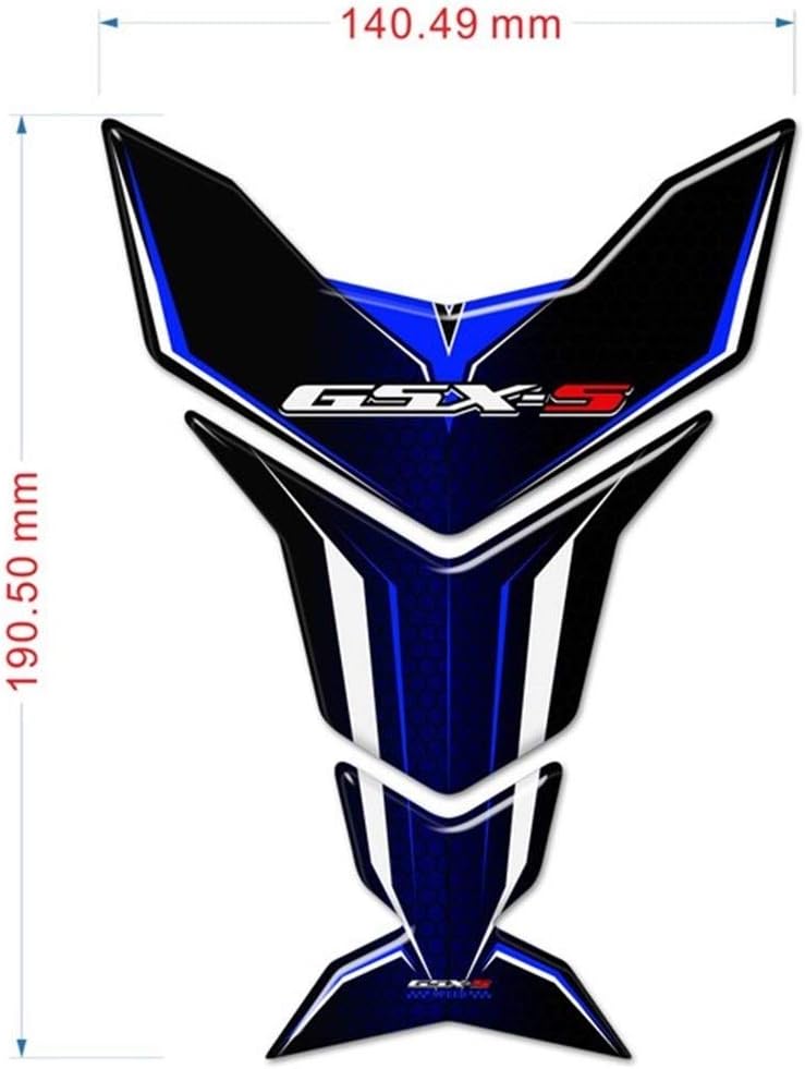 Caches et moulages d'ornement Protégeréservoirs Color GSX S Tank Pad