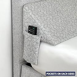 EPHEDORA XL Triangle Bed Wedge Pillow for Headboard