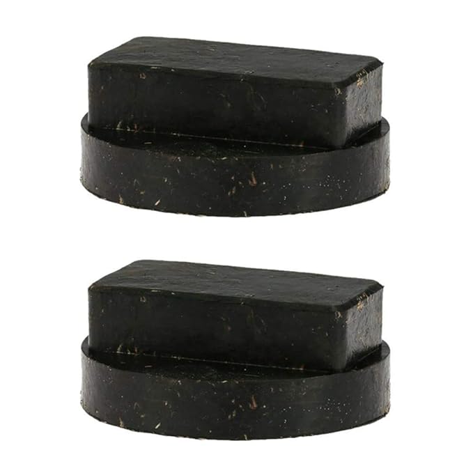 LIOOBO 2 Stücke Wagenheber Gummiauflage Auto Jack Pad für BMW Rangierwagenheber Autoheber Hebebühne (Schwarz)