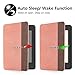 OMOTON Kindle Paperwhite Case (10th Generation-2018), Smart Shell Cover with Auto Sleep Wake Feature for Kindle Paperwhite 10th, Denim Pink