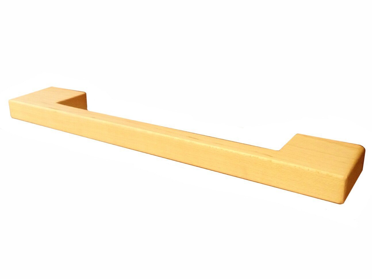 Contemporary Maple Wood Pull Handmade