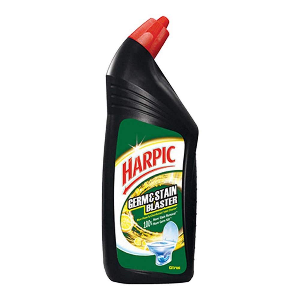 Harpic Germ and Stain Blaster Toilet Cleaner (Citrus) 750 ml Amazon