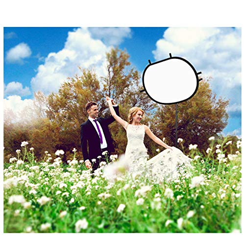 Selens 60x90cm Fotografie Diffusor Reflector Faltbarer Weiche Pop Up Diffuser Weiß für Studio Porträt Produkt Fotografie Video Outdoor Fotostudio Videoaufnahme Hintergrund mit Tragetasche – Bild 4