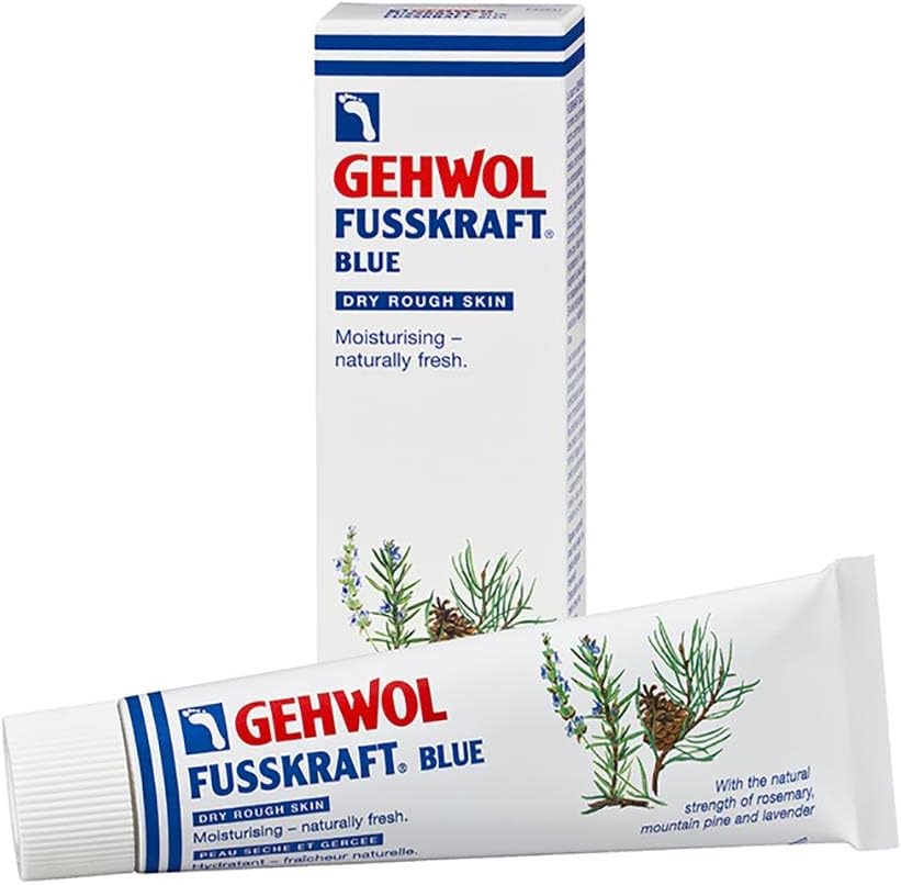 Gehwol Fusskraft Blue Foot Cream for Dry Rough Skin 75 ml Urea