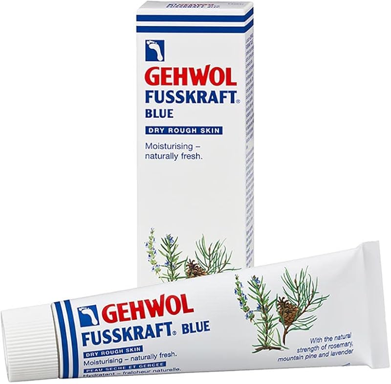 Gehwol Fusskraft Blue Foot Cream for Dry Rough Skin 75 ml Urea