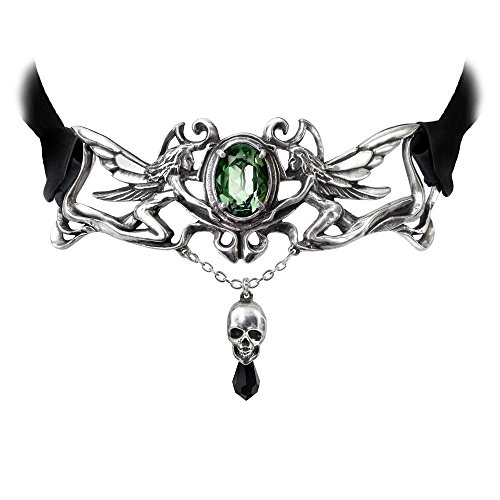 La fleur de baudelaire gothic choker style necklace