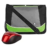 Green PU Leather Premium SumacLife Laptop bag