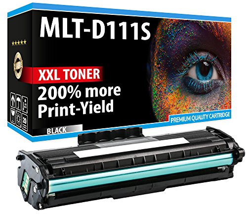AZ Compatible Toner | 200% More Print Yield | Replacement for MLT-D111S for Samsung Xpress M2020, M2020W, M2022, M2022W, M2026, M2026W, M2070, M2070F, M2070FW, M2070W