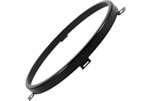 LALADEFIEE 1 Pair 7-inch round Headlight Mounting Bracket Ring, Headlight Bulb Holder Retaining Rings,