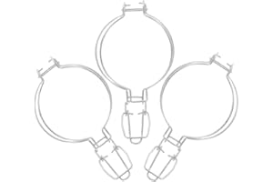 Healifty 3pcs Stainless Steel Jar Locking Buckle Sealing Gasket Fastening Replacement for Wide Mouth Glass Ja