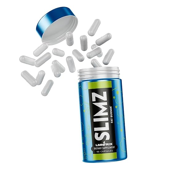 LMNITRIX SLIMZ FAT BURNER & MOOD ENHANCER – DIET PILLS THAT WORK – WEIGHT LOSS SUPPLEMENT – LOSE WEIGHT, GET RID OF STRESS AND TAKE CONTROL OF YOUR WELLNESS JOURNEY – 90 CAPSULES