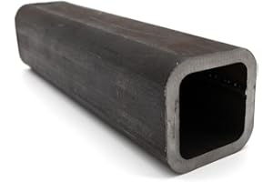 MSP METALS Hot Rolled Carbon Steel A513/A500 Square Tubing 0.75" x 0.75" x 0.12" Wall, 36" Cut Length, Weldable, Machinable for Framing, Building and DIY Projects