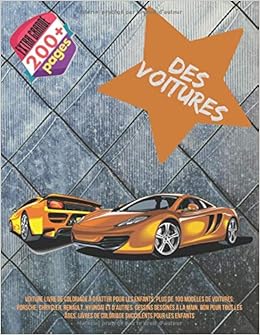 Voiture Livre De Coloriage à Gratter Pour Les Enfants Plus