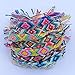 Carykon 12 PCS Nepal Woven Friendship Bracelets with a Sliding Knot Closure for Women Teens and Girls, Color may vary