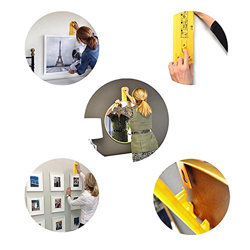 Picture Hanger, Picture hanging Tool, Frame Hanging Tool for Marking Position and Measuring the Suspension and Horizontal Wall of the Roof - Thumbnail 7