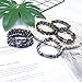 Milacolato 8Pcs Magnetic Therapy Bracelet for Men Women Healthcare Weight Loss Pain Relief Bracelets Strand Bracelets Sets Colorful
