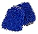 Relentless Drive Car Wash Mitt & Sponge, Chenille Microfiber Mitt, Scratch & Lint Free, Ultra Absorbent, Blue, Large (2 Pack, 8